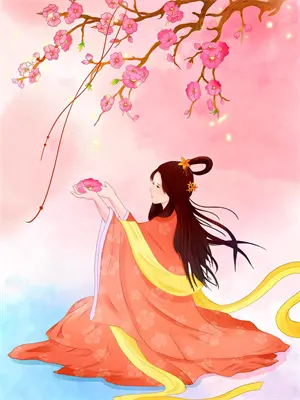 指甲款式春天