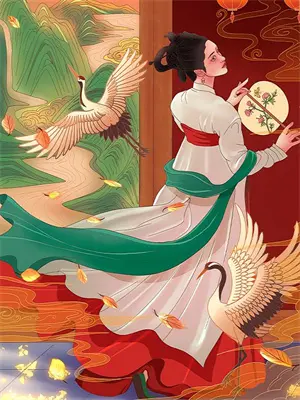 歪脖子树挂住