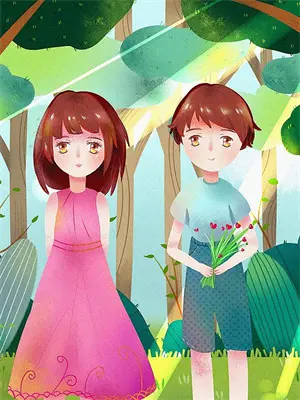 和暗恋对象表白成功后